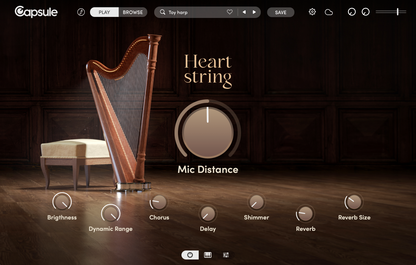 CAPSULE AUDIO Virtual Instruments Capsule Heart String: String Instrument – Professional Audio Software & Plugin