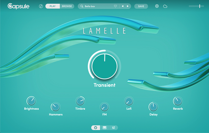 CAPSULE AUDIO Virtual Instruments Capsule Lamelle: Celeste