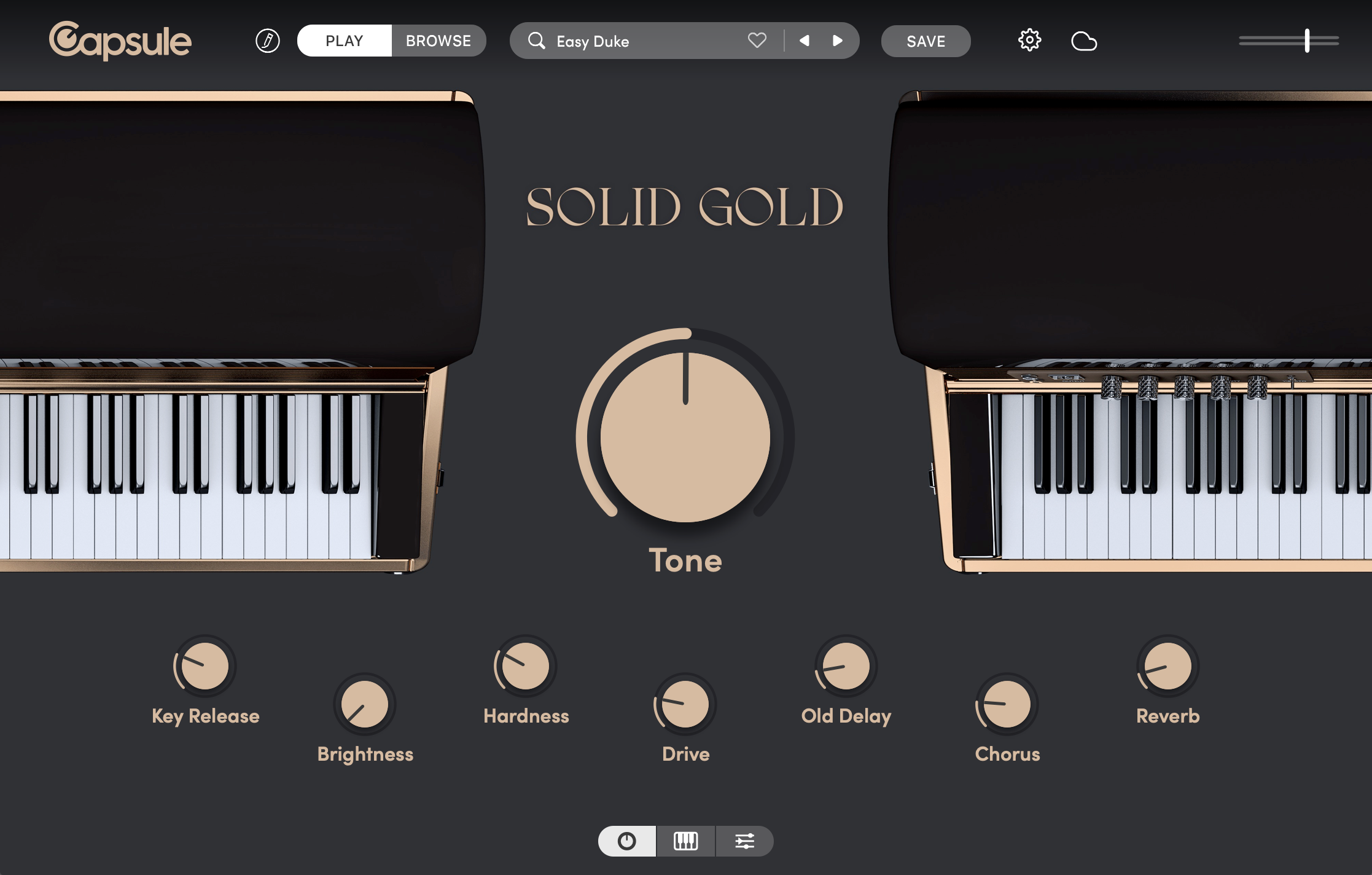 CAPSULE AUDIO Virtual Instruments Capsule Solid Gold: Grand Piano
