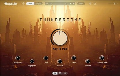 CAPSULE AUDIO Virtual Instruments Capsule Thunderdome: Drum Machine – Professional Audio Software & Plugin