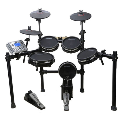 carlsbro electronic drum kits carlsbro cs d400 8-piece mesh head electronic drum kit