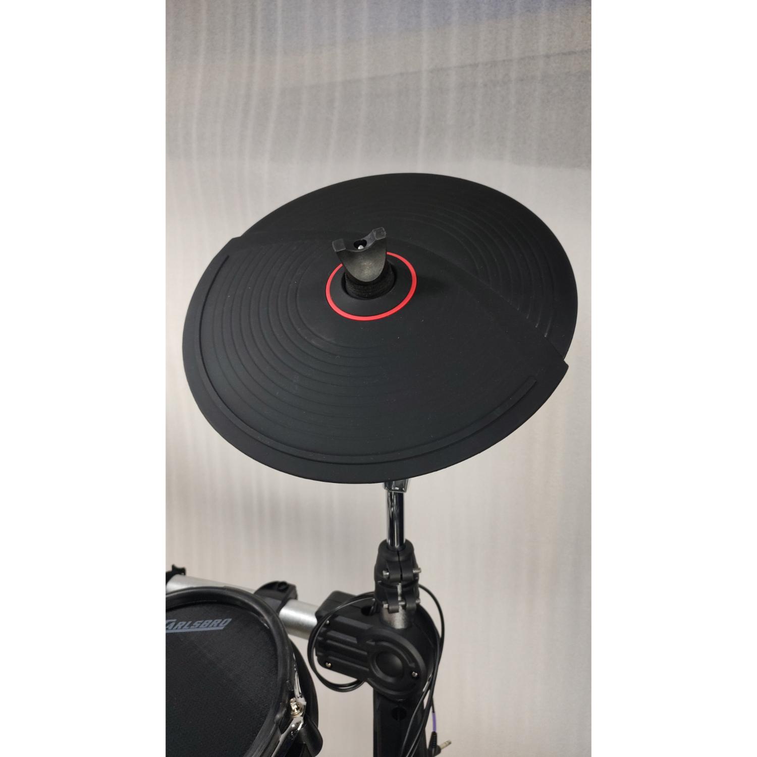 Carlsbro Electronic Drum Kits Carlsbro CSD 500 Mesh Compact Electronic Drum Kit with Rechargeable Sound Module - Open Box
