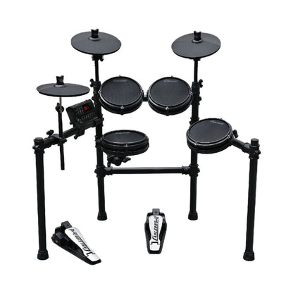 Carlsbro Electronic Drum Kits Carlsbro CSD25M 7 Piece Mesh Head Electronic Drum Kit