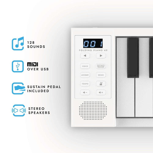 Folding digital piano discount