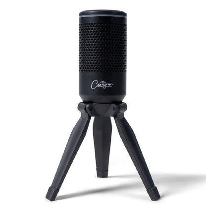 Carry-On USB Microphones Black Carry-On USB Microphone with Built in Foldable Stand 