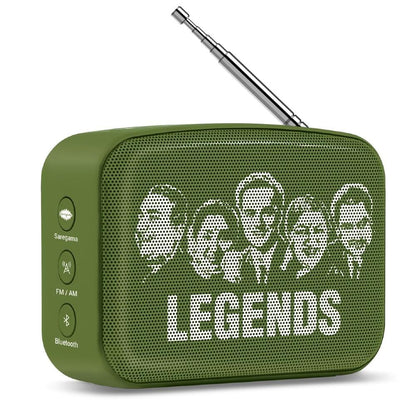 Carvaan Bluetooth Speakers Sapphire Green Saregama Carvaan Mini 2.0 Portable Music Player With Bluetooth/FM/AM/AUX