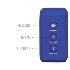 Carvaan Bluetooth Speakers Saregama Carvaan Mini 2.0 Portable Music Player With Bluetooth/FM/AM/AUX
