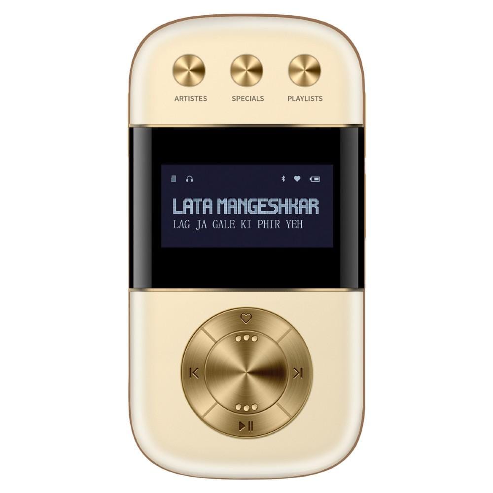 Carvaan Portable Music Players Champagne Gold Saregama Carvaan Go Gold Portable Audio Player With 3000 Pre-Loaded Retro Hindi Songs