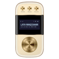 Carvaan Portable Music Players Champagne Gold Saregama Carvaan Go Gold Portable Audio Player With 3000 Pre-Loaded Retro Hindi Songs