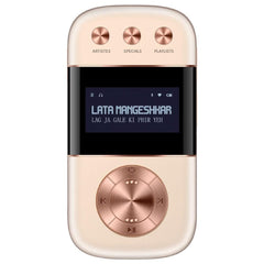 Carvaan Portable Music Players Rose Gold Saregama Carvaan Go Gold Portable Audio Player With 3000 Pre-Loaded Retro Hindi Songs