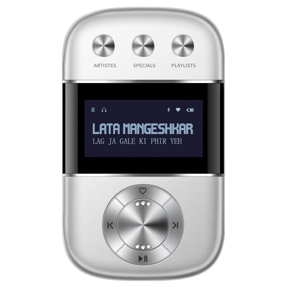 carvaan portable music players saregama carvaan go- portable audio player with 3000 pre-loaded retro hindi songs- quick silver