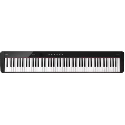 Casio Digital Pianos Black Casio PX-S5000 Smart Hybrid Hammer Action Digital Piano Keyboard