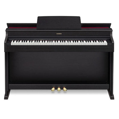 Casio Digital Pianos Black Wood Tone Casio AP-470 88-Key Digital Piano with Hammer Action Keyboard