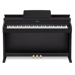 Casio Digital Pianos Black Wood Tone Casio AP-470 88-Key Digital Piano with Hammer Action Keyboard
