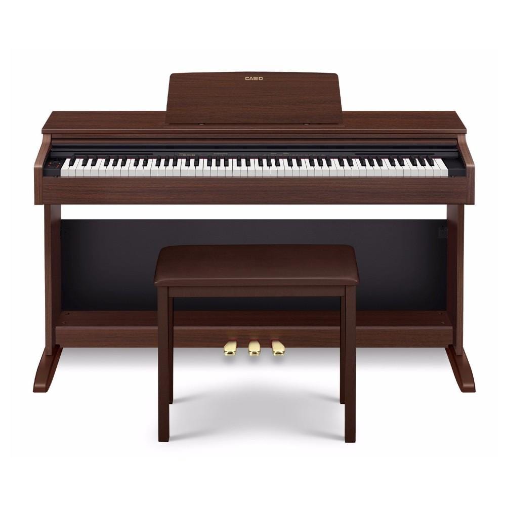 casio digital pianos casio ap-270bn 88 key digital piano - oak tone finish