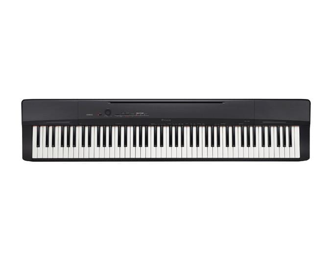 casio digital pianos casio px-160 privia 88-key digital piano with stand, headphones, polishing cloth and power adapter