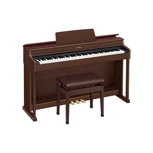 casio digital pianos oak tone casio ap-470 88-key digital piano with hammer action keyboard   #color_oak-tone