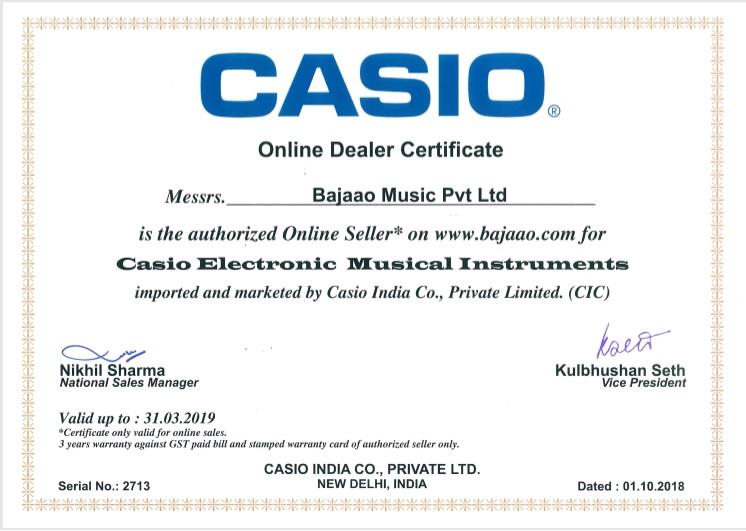 Casio Keyboard Bundles Casio CT-X8000IN 61-Key Portable Keyboard With Power Adapter, Dust Cover, Stand, Online Lessons & Ebook