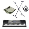 Casio Keyboard Bundles Casio CTK-6300IN Keyboard with Stand, Polishing Cloth and Power Adapter