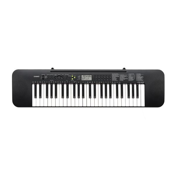 casio keyboard bundles casio ctk245 musical keyboard with stand, polishing cloth and power adapter