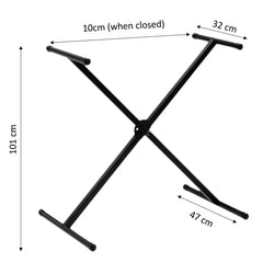 Casio Keyboard Stands Casio LSX10 EMI Keyboard Cross Stand - Black