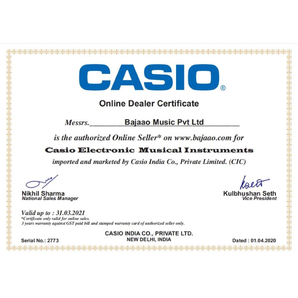 Casio Portable Keyboards Casio Casiotone CT S300 61 Key Portable Keyboard with Adapter