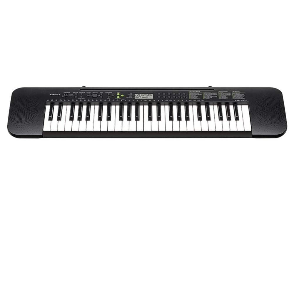 Casio Portable Keyboards Casio CTK-240 Portable Musical Keyboard + Power Adapter