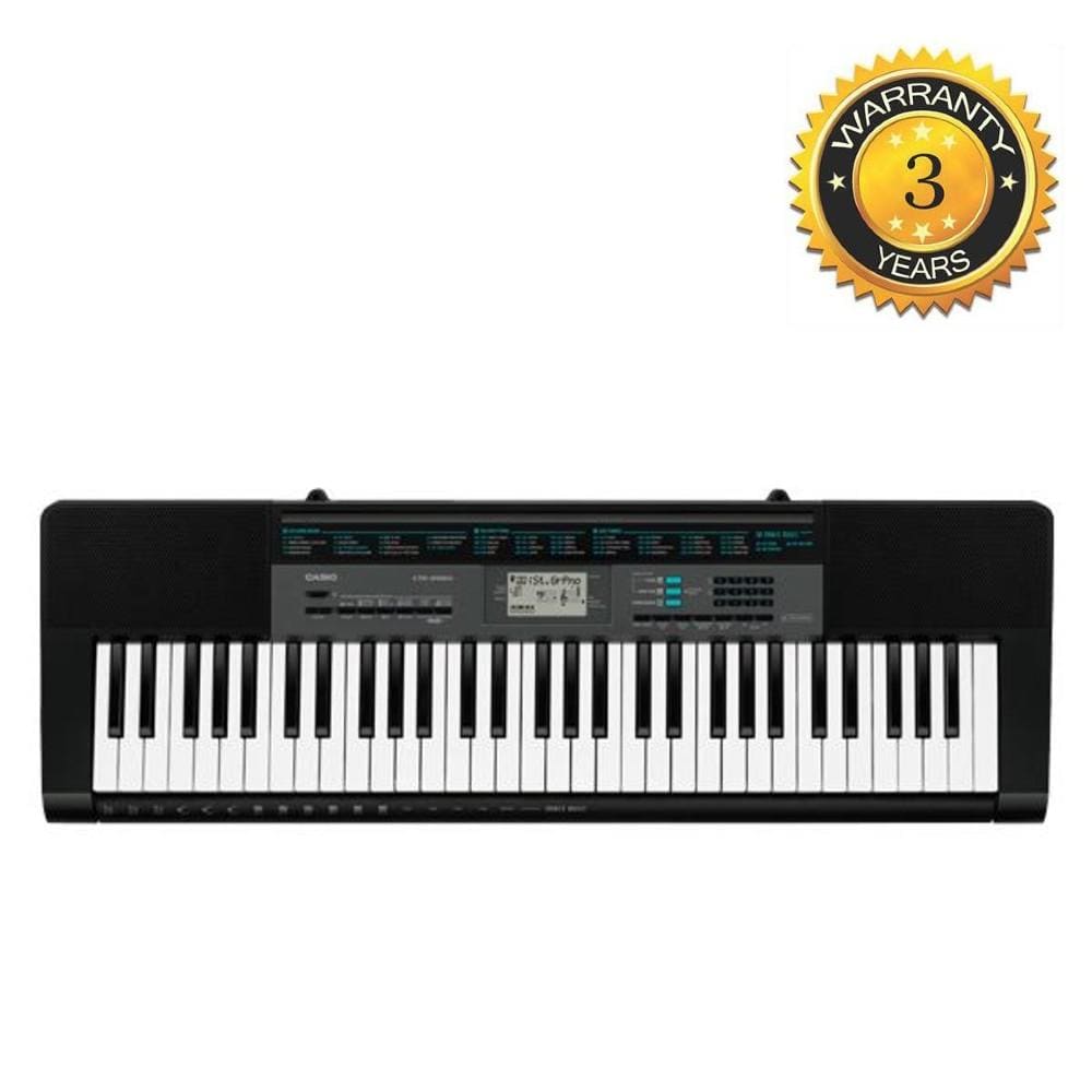 Casio Portable Keyboards Casio CTK 2550 61 Key Standard Portable Keyboard With Adapter
