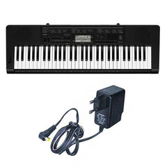 Casio Portable Keyboards Casio CTK-3200 61-Key Portable Keyboard with Adapter