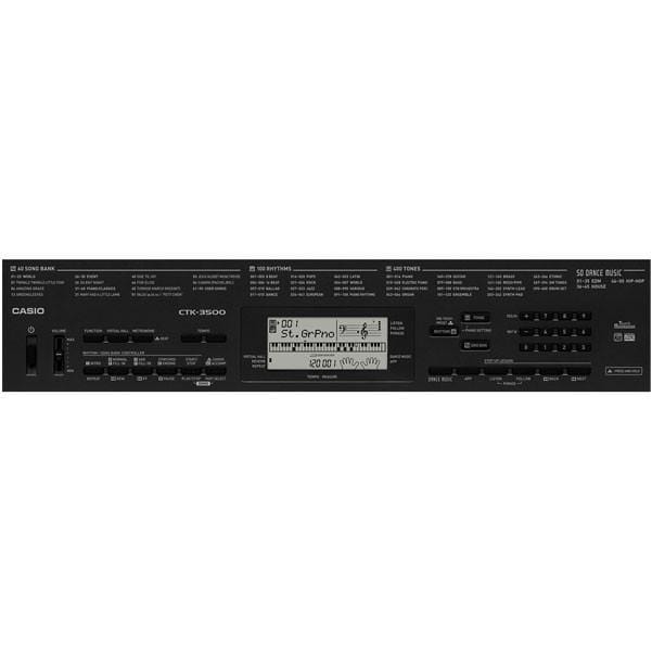 Buy Casio CTK 3500 61 Key Portable Keyboard with Power Adapter
