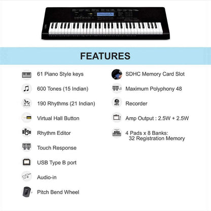 Casio Portable Keyboards Casio CTK-860IN Portable Keyboard