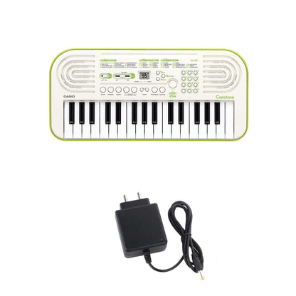 Casio Portable Keyboards Pack / SA50+Adapter Casio SA-50 Casiotone 32 Key Kids Mini Portable Keyboard