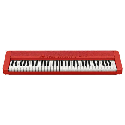 Casio Portable Keyboards Red Casio CT-S1 Casiotone 61 Key Portable Keyboard