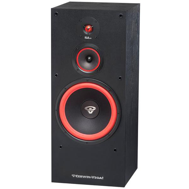 cerwin vega monitor speakers cerwin vega sl-12 12-inch 3-way floor tower monitor speaker