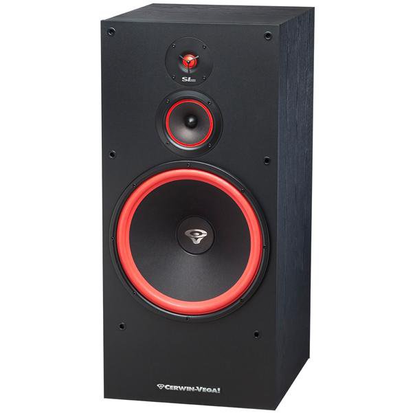 cerwin vega monitor speakers cerwin vega sl-15 15-inch 3-way floor tower monitor speaker