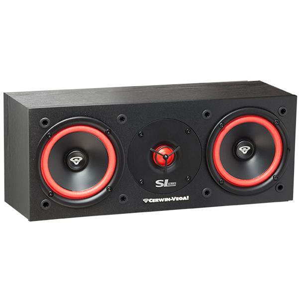cerwin vega monitor speakers cerwin vega sl-25c dual 5 1/4-inch monitor speaker