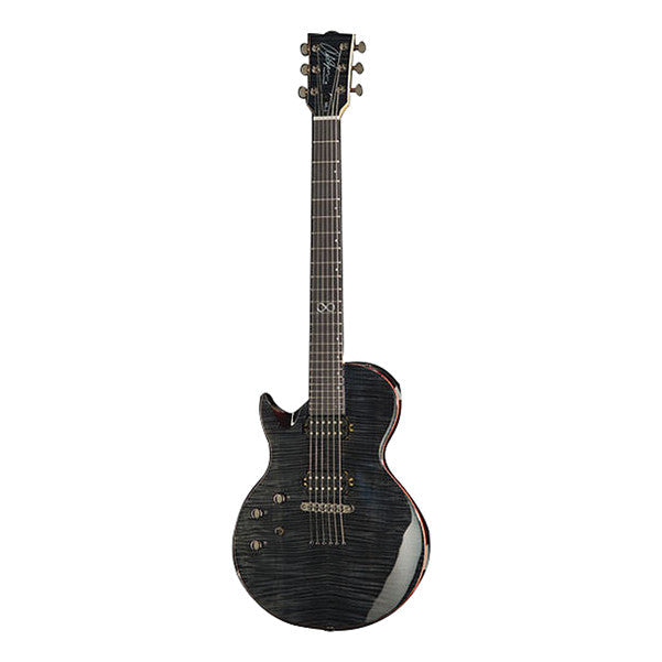 chapman guitars electric guitars chapman guitars ml-2 left handed electric guitar - trans black