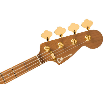 Charvel Bass Guitars Natural Mahogany Charvel Pro-Mod San Dimas PJ IV 4 String Bass Guitar