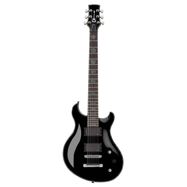 charvel electric guitars charvel desolation dc-1 st electric guitar, rosewood fretboard - black