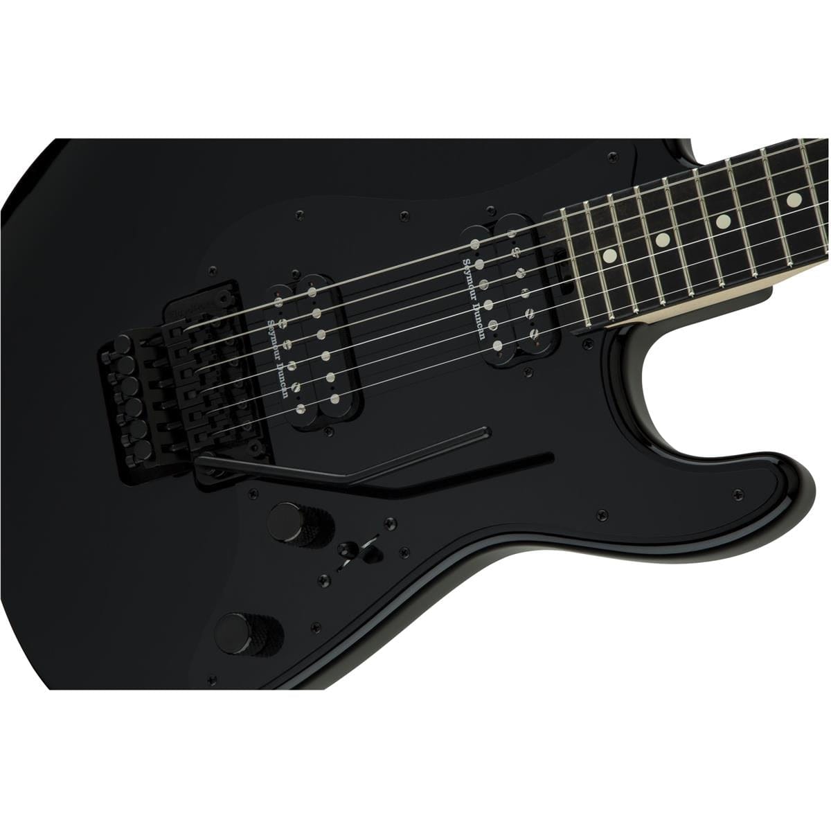 charvel electric guitars gloss black charvel pro-mod so-cal style 1 hh fr ebony 6 string electric guitar - gloss black   