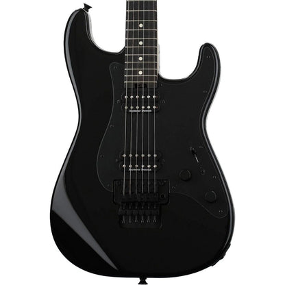 charvel electric guitars gloss black charvel pro-mod so-cal style 1 hh fr ebony 6 string electric guitar - gloss black   