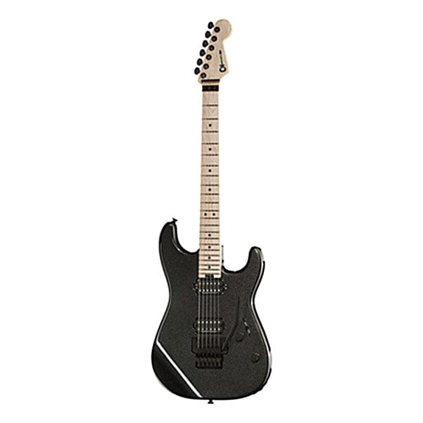 charvel electric guitars metallic black charvel pro mod sd1 2h fr electric guitar   