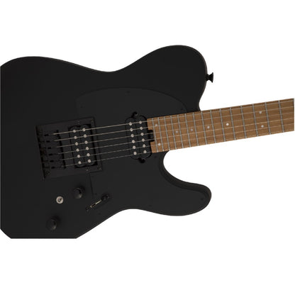 Charvel Electric Guitars Satin Black Charvel Pro-Mod So-Cal Style 2 24 HH HT CM 6 String Electric Guitar