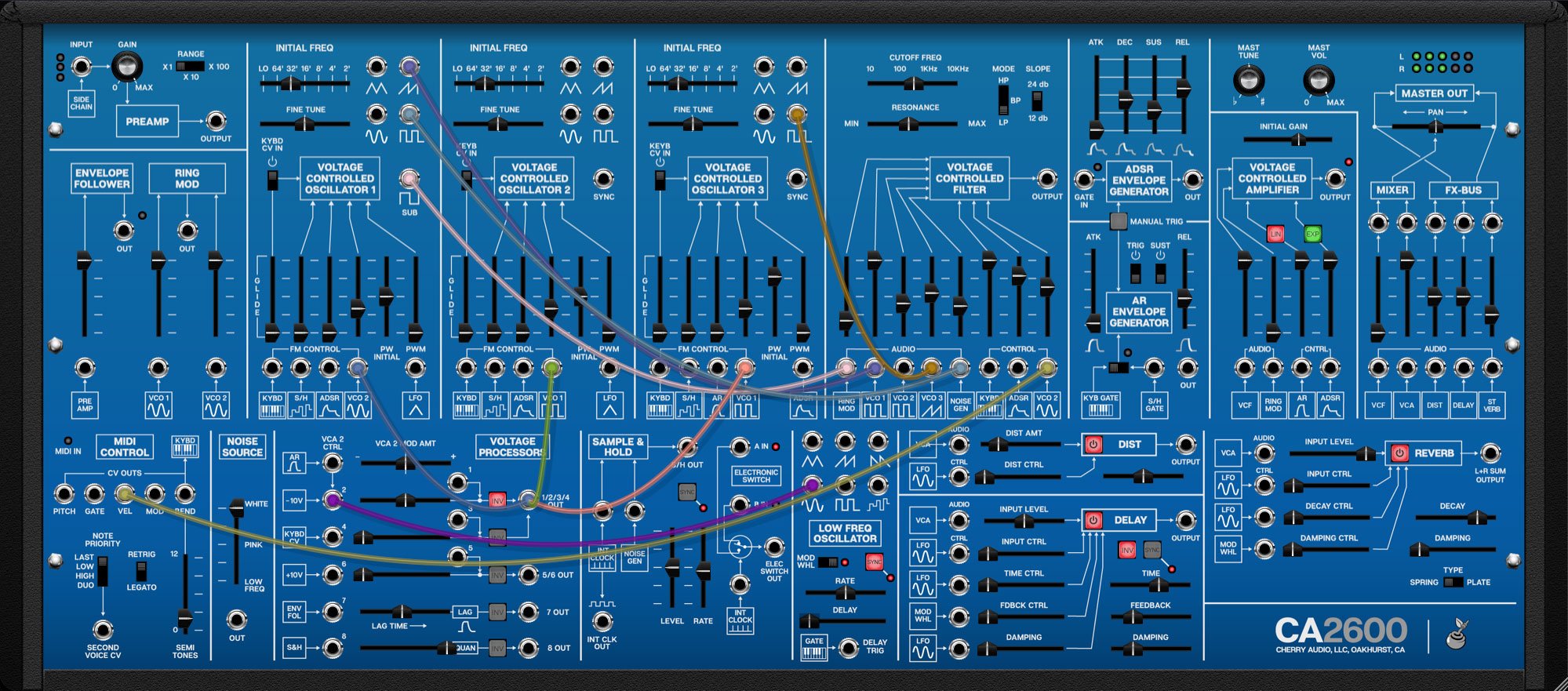 Cherry Audio Virtual Instruments Cherry Audio CA2600 Synthesizer – Professional Audio Software & Plugin
