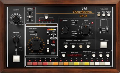 Cherry Audio Virtual Instruments Cherry Audio CR-78 Drum Machine – Professional Audio Software & Plugin