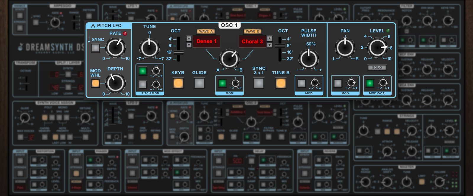 Cherry Audio Virtual Instruments Cherry Audio Dreamsynth Synthesizer