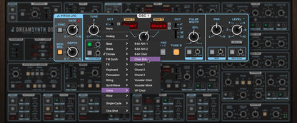 Cherry Audio Virtual Instruments Cherry Audio Dreamsynth Synthesizer – Professional Audio Software & Plugin