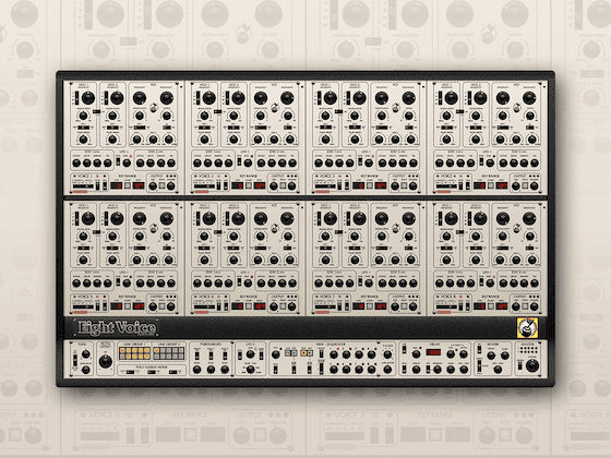 Cherry Audio Virtual Instruments Cherry Audio Eight Voice Synthesizer