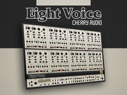 Cherry Audio Virtual Instruments Cherry Audio Eight Voice Synthesizer