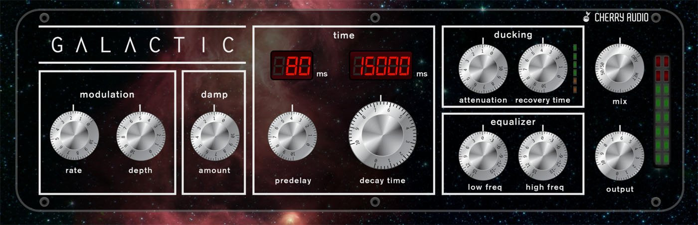 Cherry Audio Virtual Instruments Cherry Audio Galactic Reverb